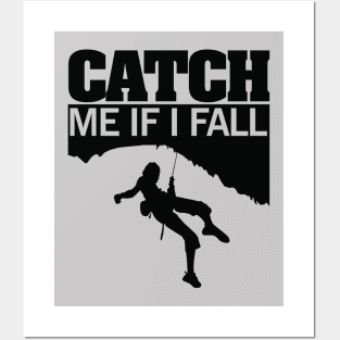 Catch me if I fall Posters and Art